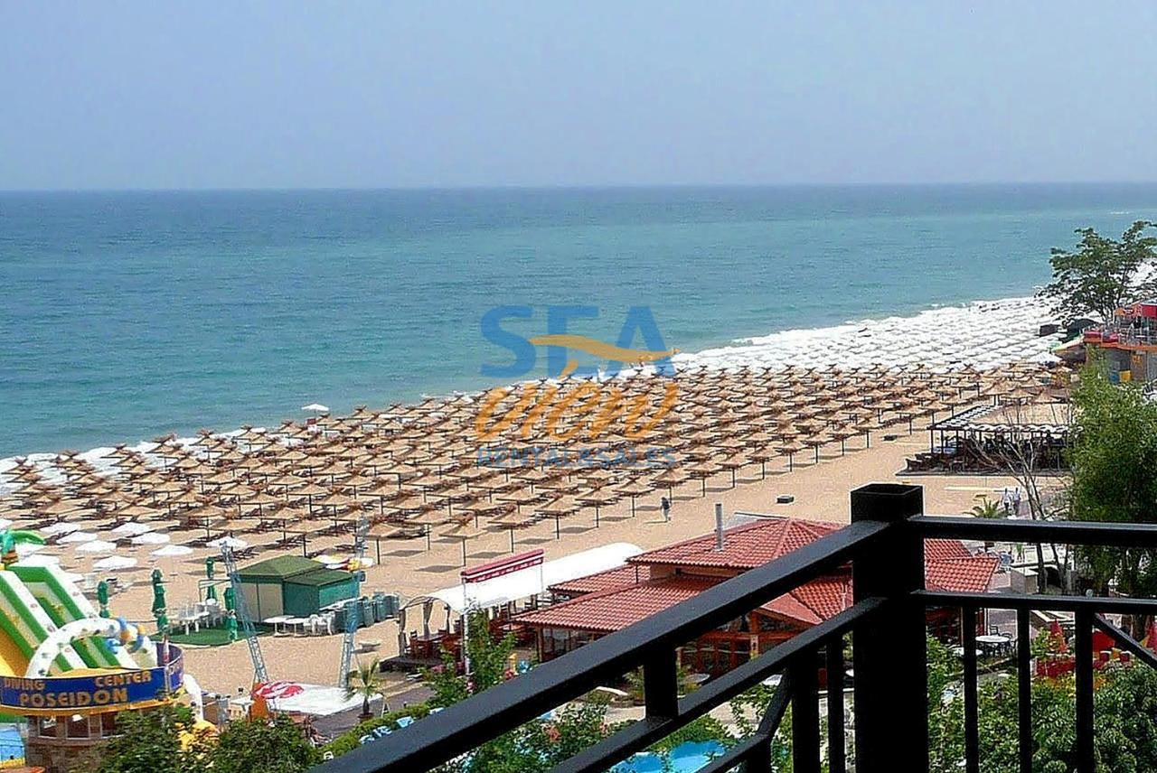 Sea View Rental Front Beach Golden Sands Exterior foto